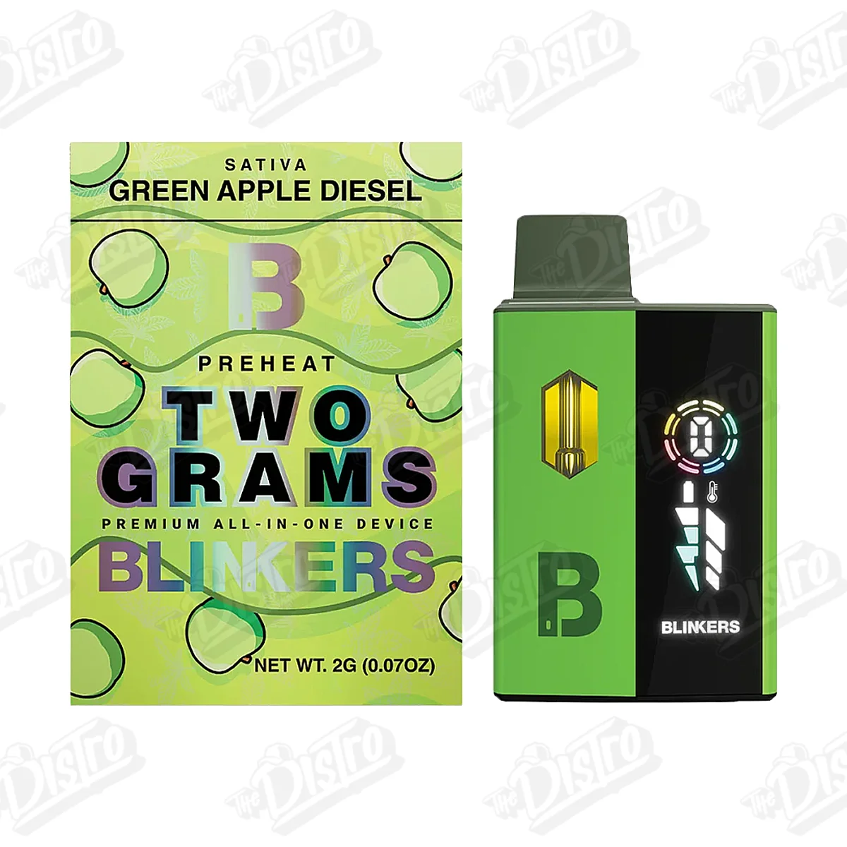 blinkers2gvapes-greenapplediesel