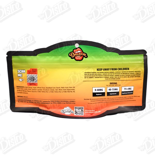 Devour Sour Belts (3000mg THC)