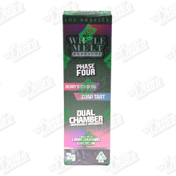 Whole Melt Extracts Dual Chamber Disposable Vape (2g) - Phase Four