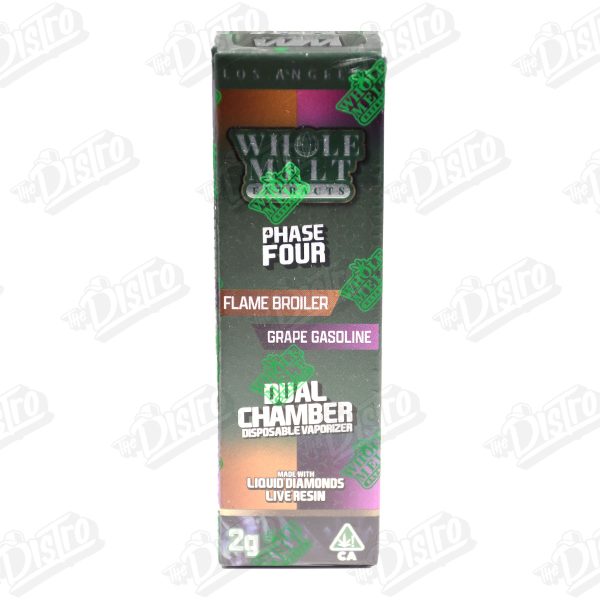 Whole Melt Extracts Dual Chamber Disposable Vape (2g) - Phase Four