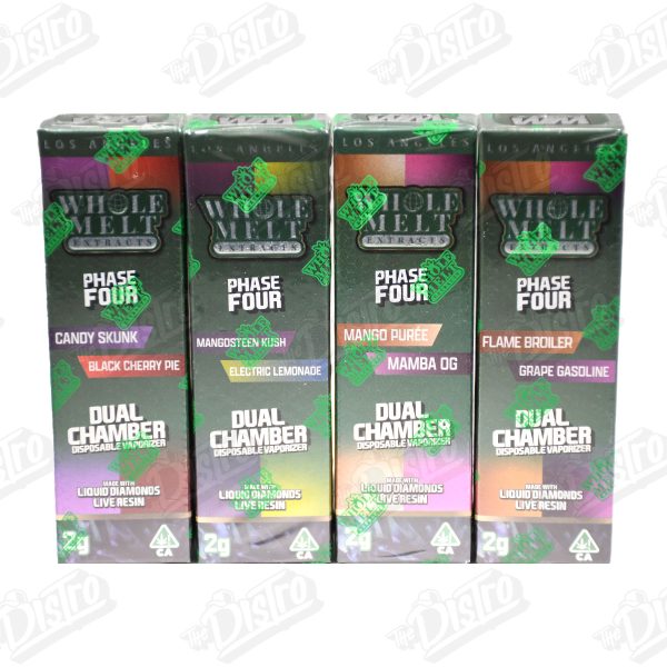 Whole Melt Extracts Dual Chamber Disposable Vape (2g) - Phase Four