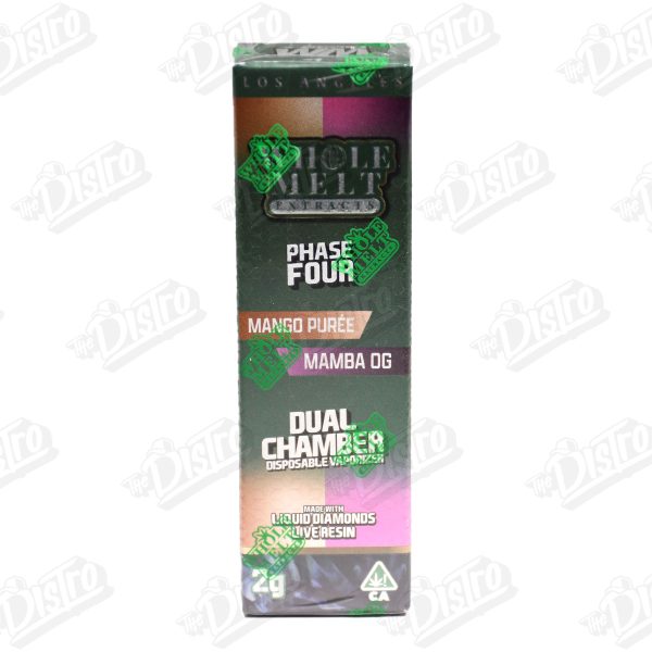 Whole Melt Extracts Dual Chamber Disposable Vape (2g) - Phase Four
