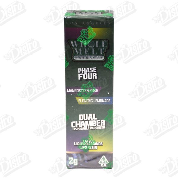 Whole Melt Extracts Dual Chamber Disposable Vape (2g) - Phase Four