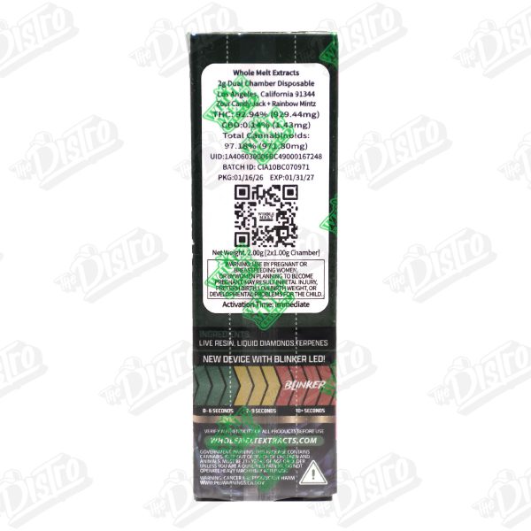 Whole Melt Extracts Dual Chamber Disposable Vape (2g) - Phase Four