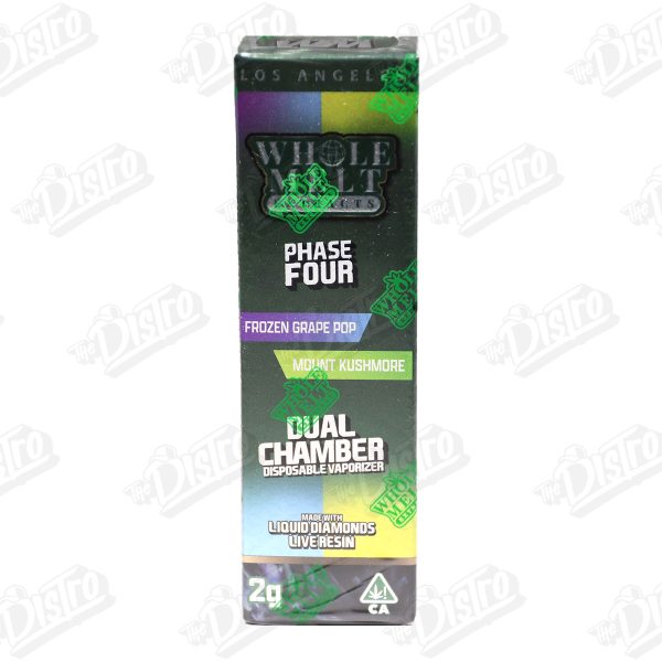 Whole Melt Extracts Dual Chamber Disposable Vape (2g) - Phase Four