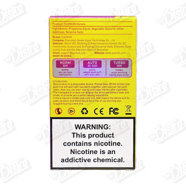 Suonon Donete 50K Nicotine Vape