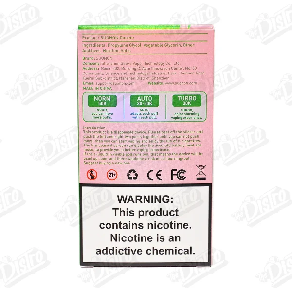 Suonon Donete 50K Nicotine Vape