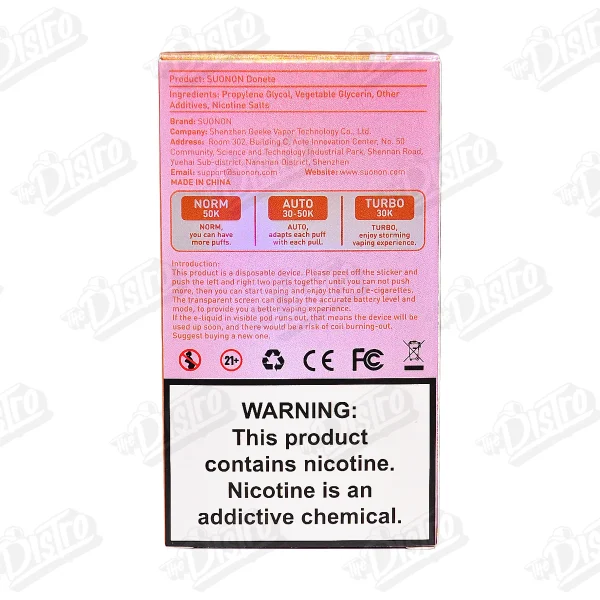 Suonon Donete 50K Nicotine Vape