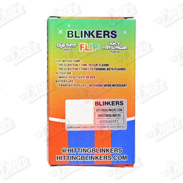 Blinkers Flip Dual Chamber Vape (2g)