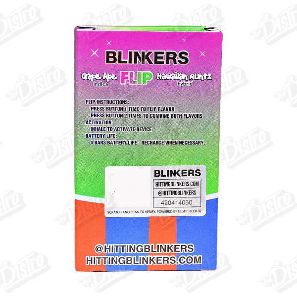 Blinkers Flip Dual Chamber Vape (2g)
