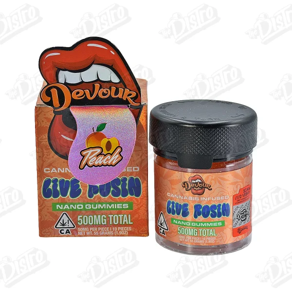 Devour Live Rosin Nano Gummies (500mg THC)