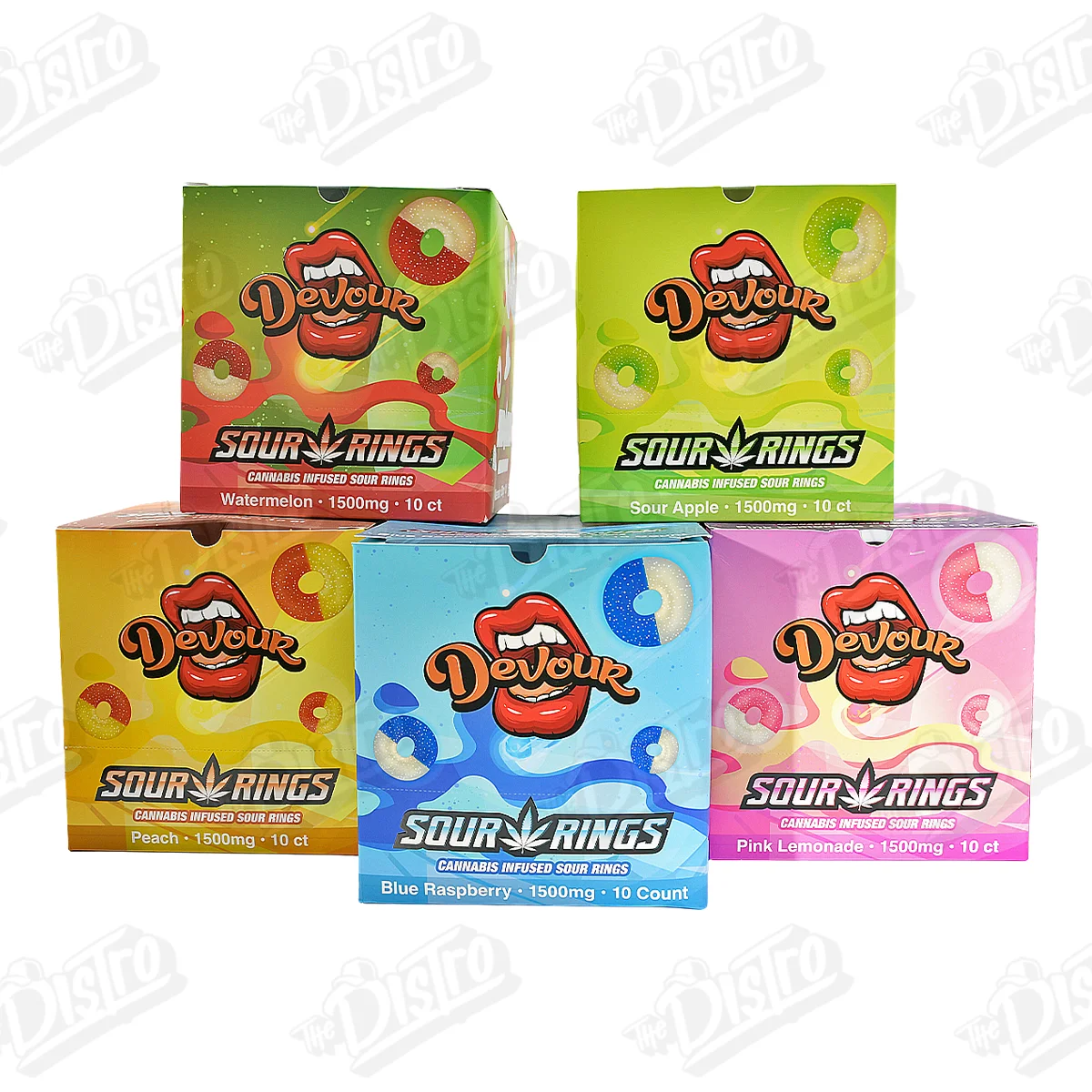 Devour Sour Rings (3000mg THC)