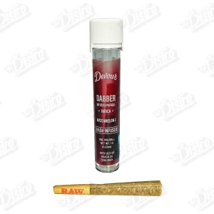 Devour Dabber Infused Preroll Hash Infused - Watermelon Z